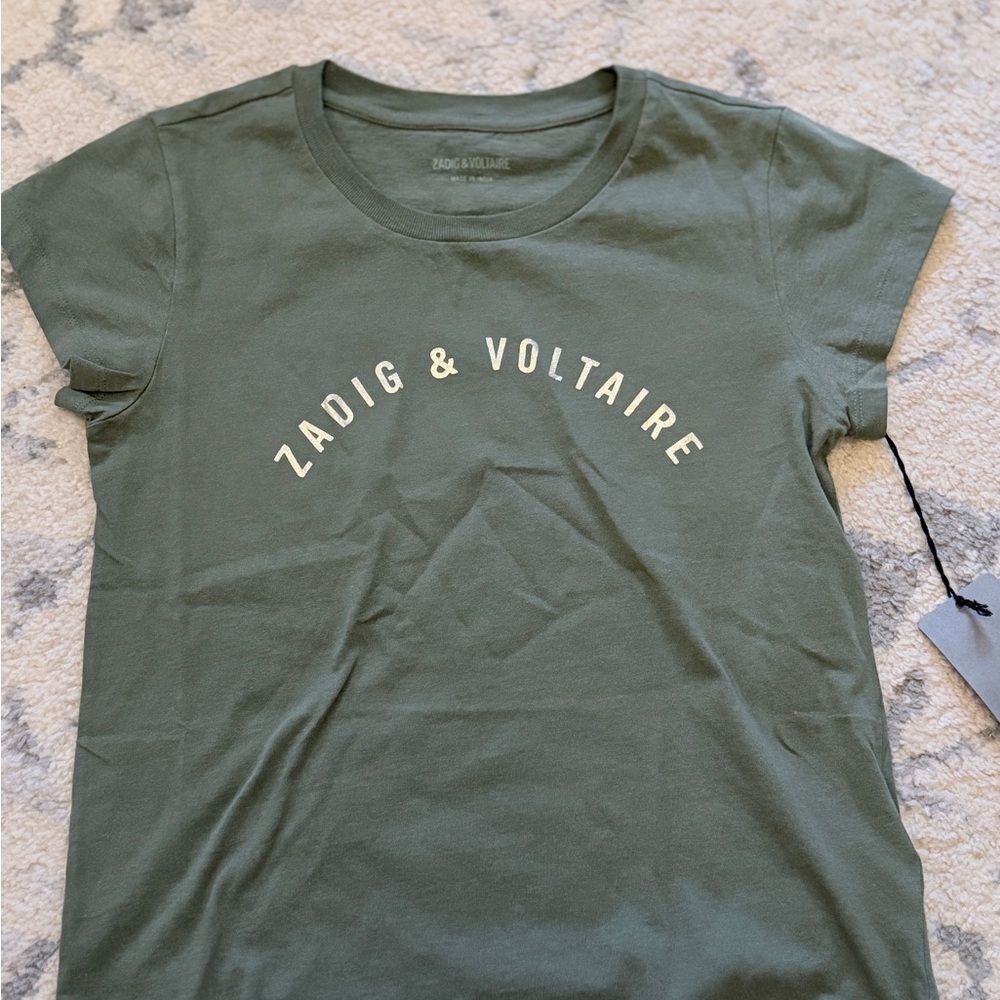 Zadig & Voltaire SKINNY Z T-SHIRT - Picture 2 of 6